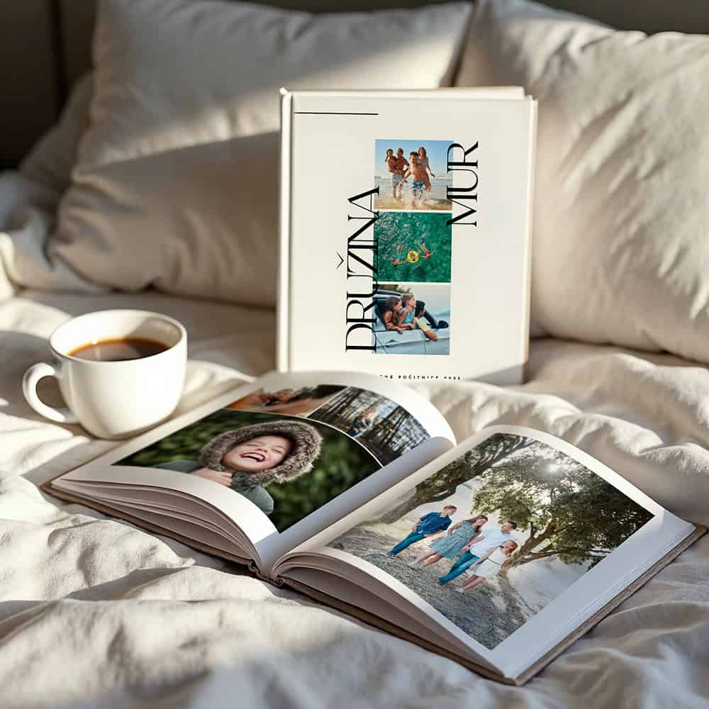 Fotoknjiga spominov, primerna za vsako priložnost.