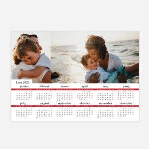 Enolistni koledar s fotografijo