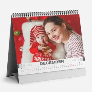 Namizni koledar s fotografijo