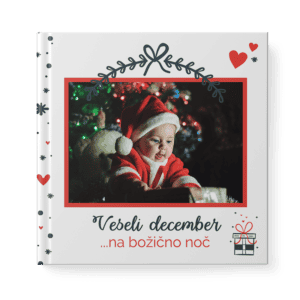klasična fotoknjiga božična