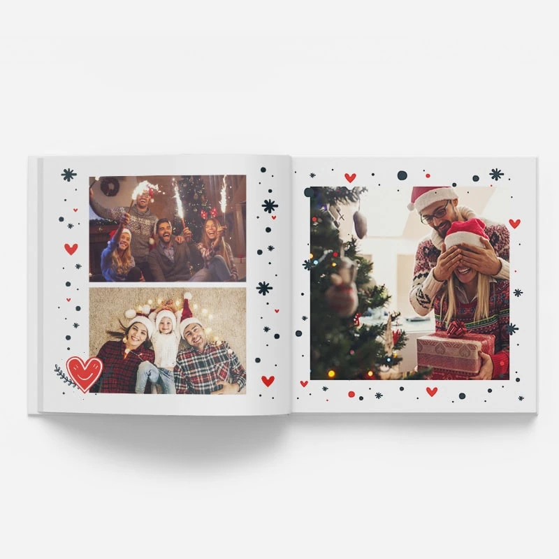 Klasična fotoknjiga, navadna fotoknjiga, tematska fotoknjiga, fotoknjiga, božična fotoknjiga