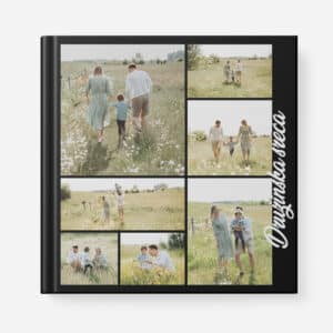 Klasična fotoknjiga kolaž