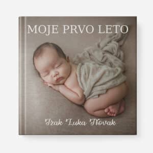 Fotoknjiga časovnica dojenček