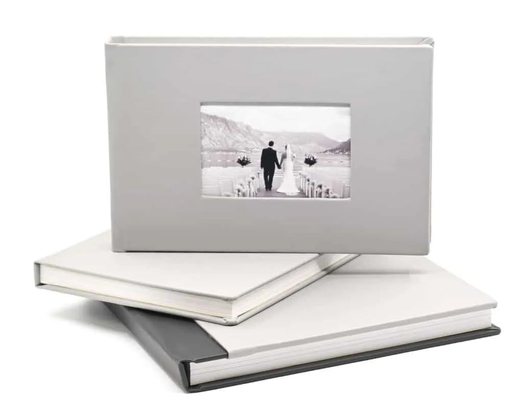 usnjena platnica z oknom