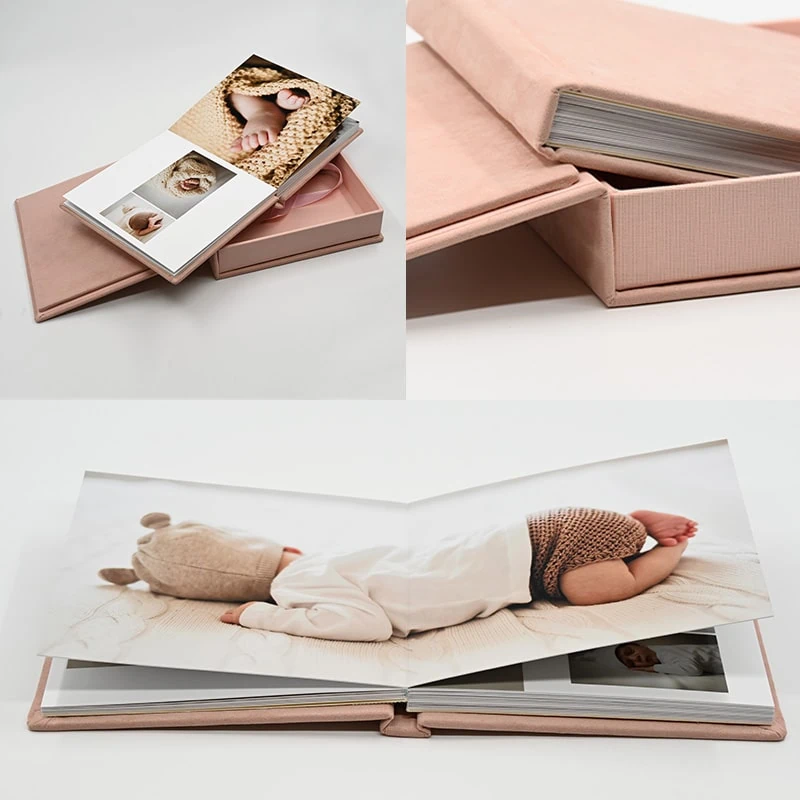 Semiš profesionalna fotoknjiga baby