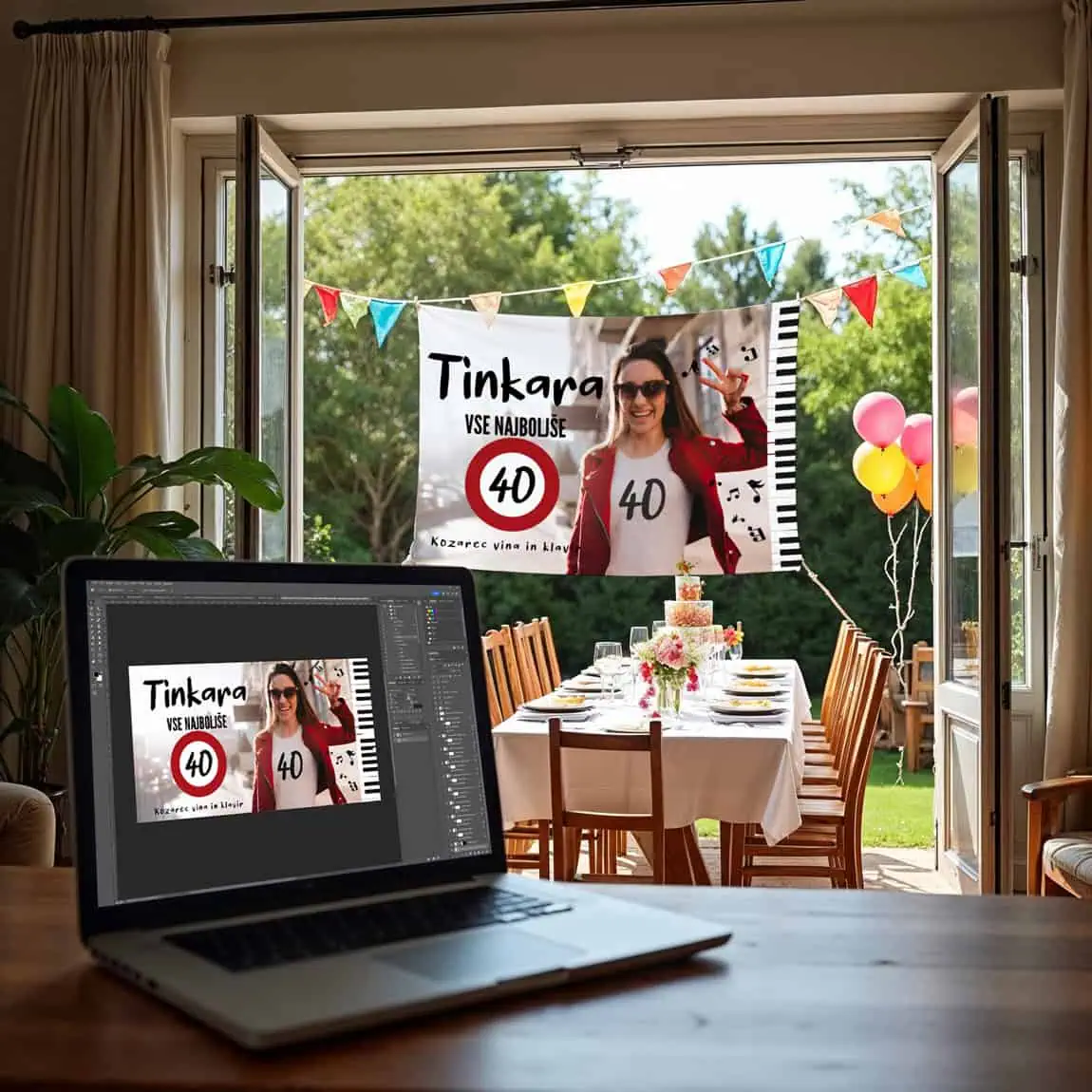 PVC transparent cerada personalizirano