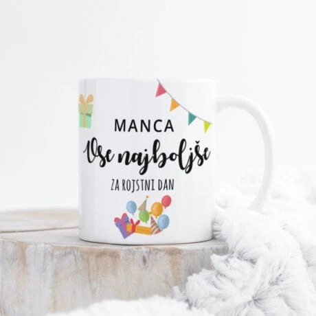 Keramična skodelica vse najboljše