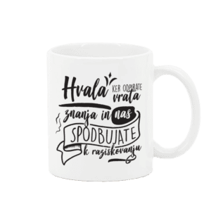 Hvala ker odpirate vrata. Darilo za učitelje, vzgojitelje.