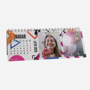 Namizni koledar s fotografijo