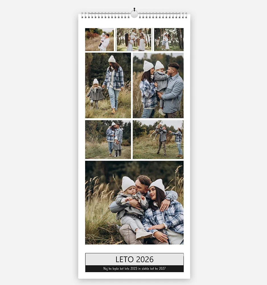 jumbo koledar, velik koledar