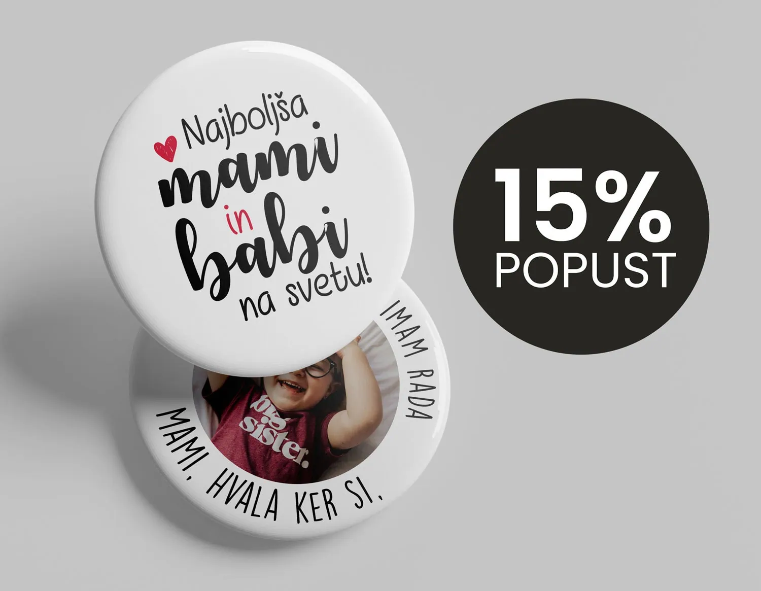 Najboljša mama v babi na svetu s popustom 15% - FOTO GM.