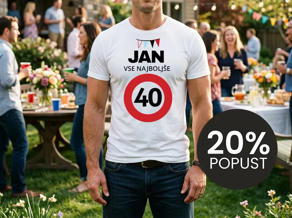 Casual outdoor gathering with people celebrating, colorful decorations, and flowers in a garden sett.