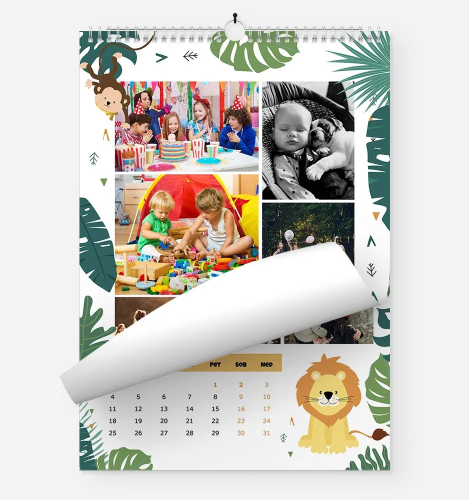 Colorful children's birthday party with cake, gifts, and playful decorations.
