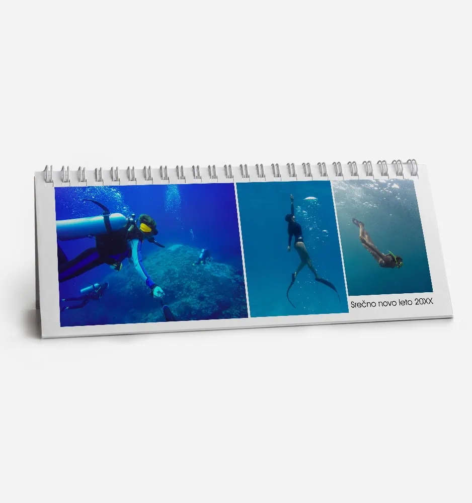 Underwater photography of scuba divers exploring coral reefs and marine life.